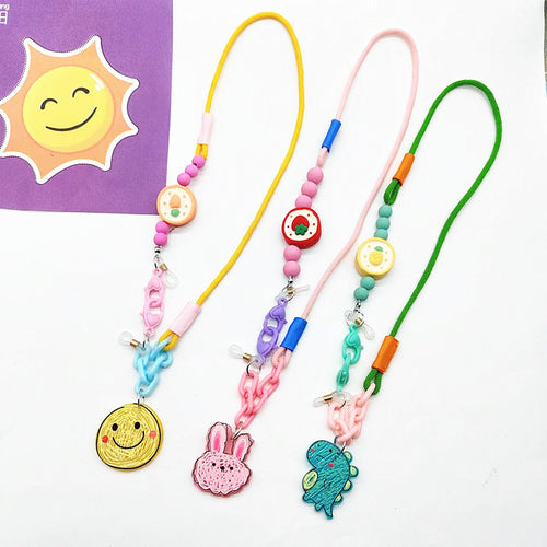 Brillenband mit Bunten Anhängern Karnz