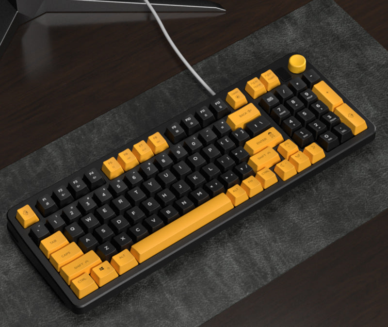 Verdrahtete kompakte mechanische Gaming-Tastatur Karnz