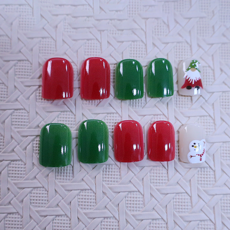 Festliches Weihnachtsnagelkunstset Karnz