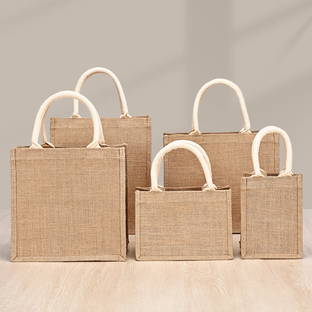 Umweltfreundliche Jute-Tragetasche Karnz