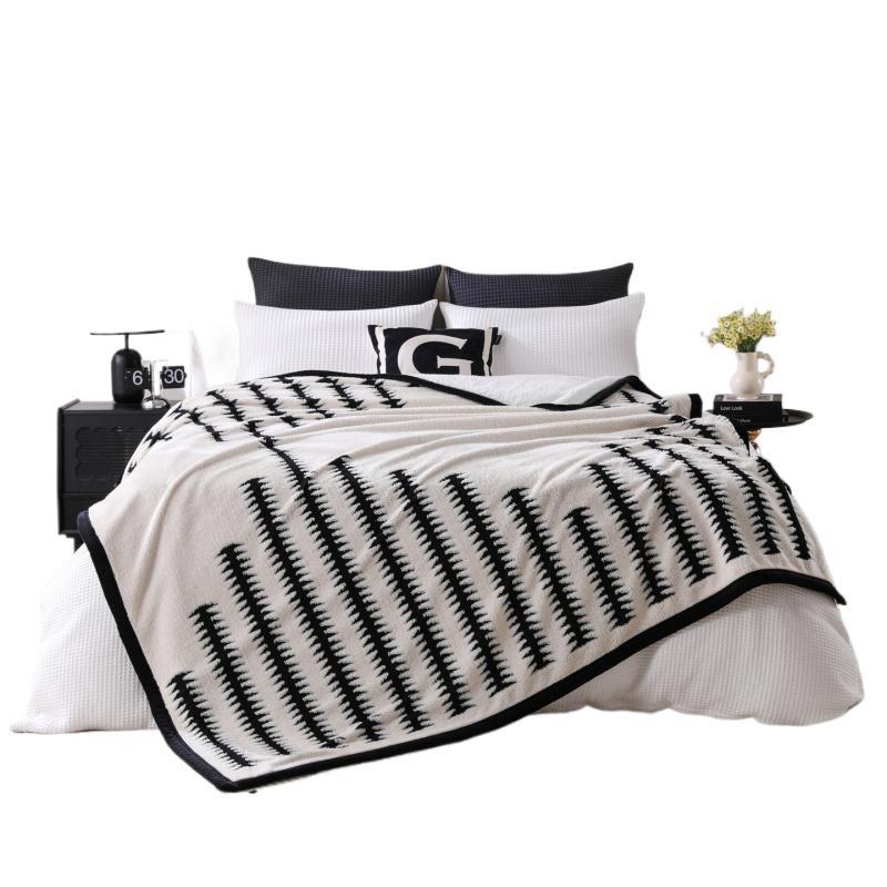 Chic Floral Pattern Wurfdecke Karnz