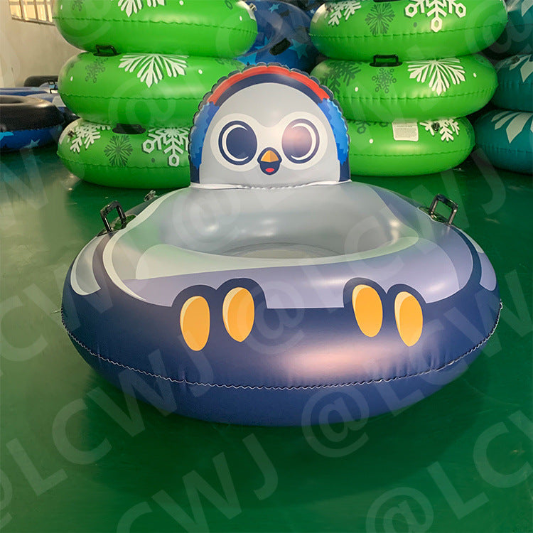 Unisex Aufblasbarer Pinguin-Schwimmring Karnz