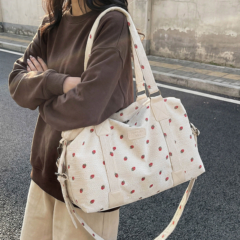 Verspielte Blumige Reisetasche