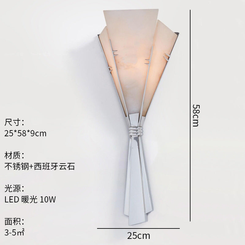 Künstlerische LED-Wandlampe