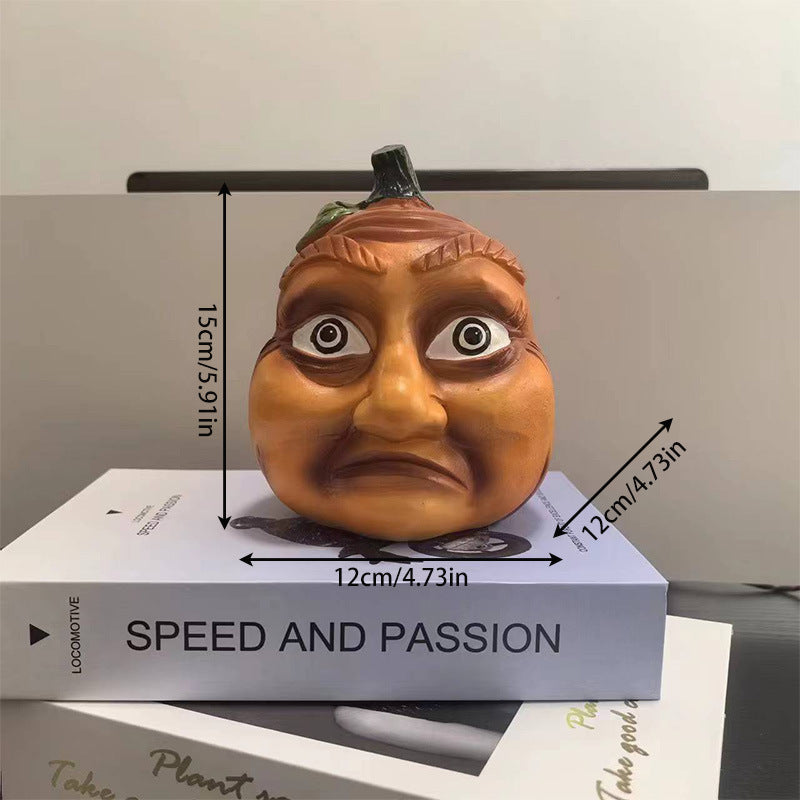 Lustige Kürbisfigur Karnz