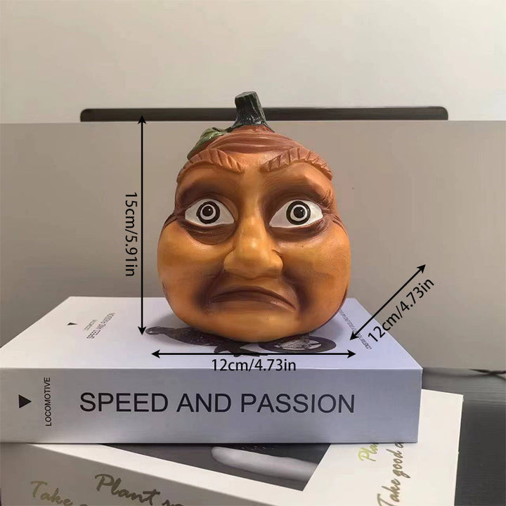 Lustige Kürbisfigur Karnz