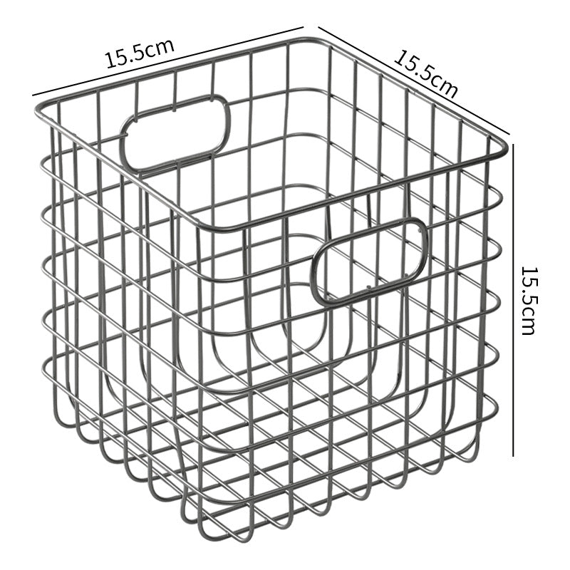Unisex Drahtaufbewahrungskorb mit ergonomischen Griffen Karnz