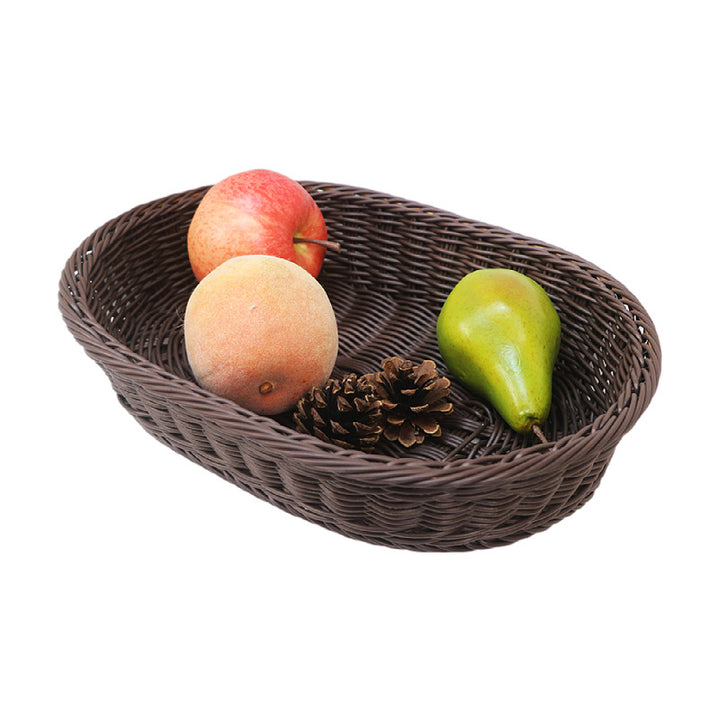 Oval gewebter Obstlager Karnz