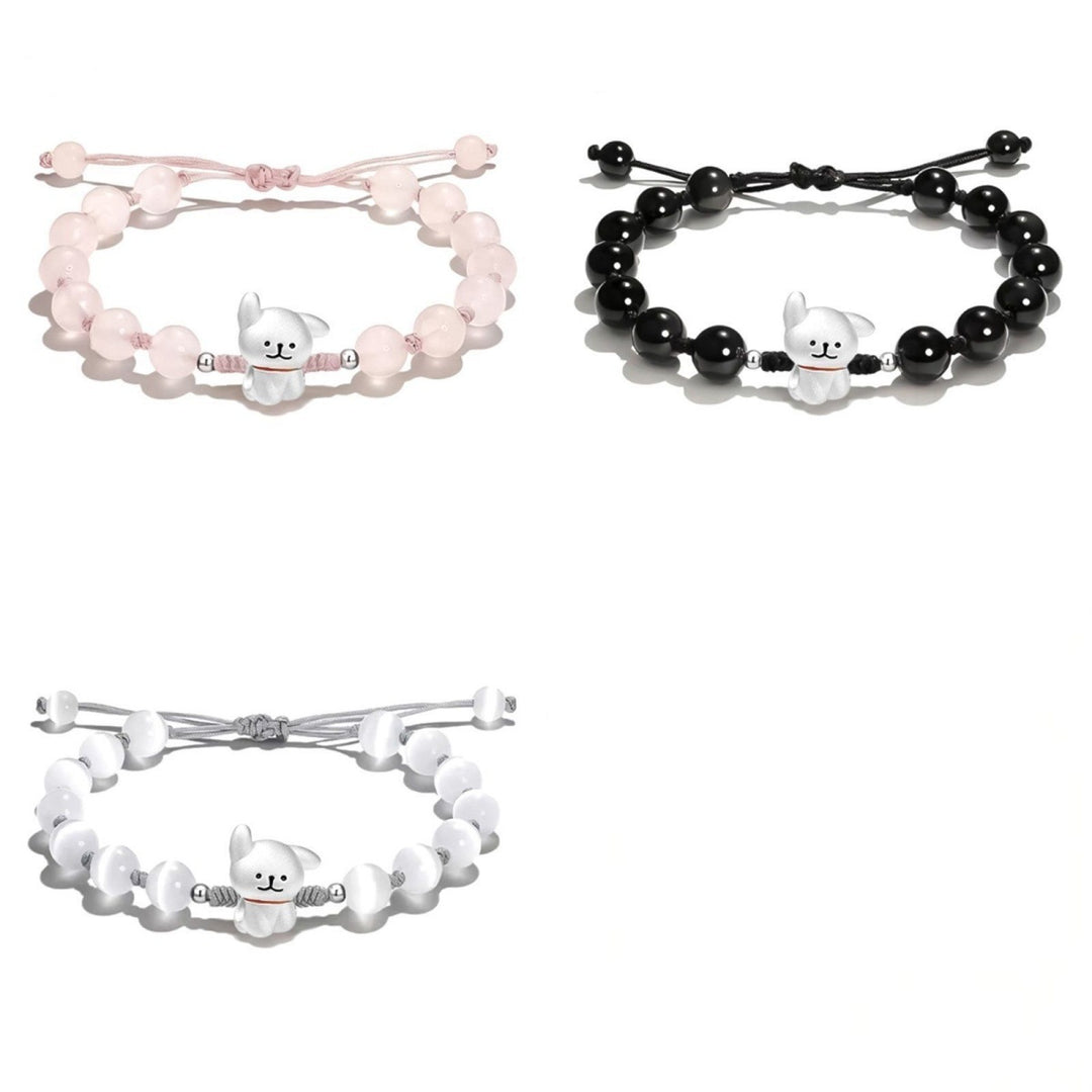Verstellbares süßes Hund Charm Armband Karnz