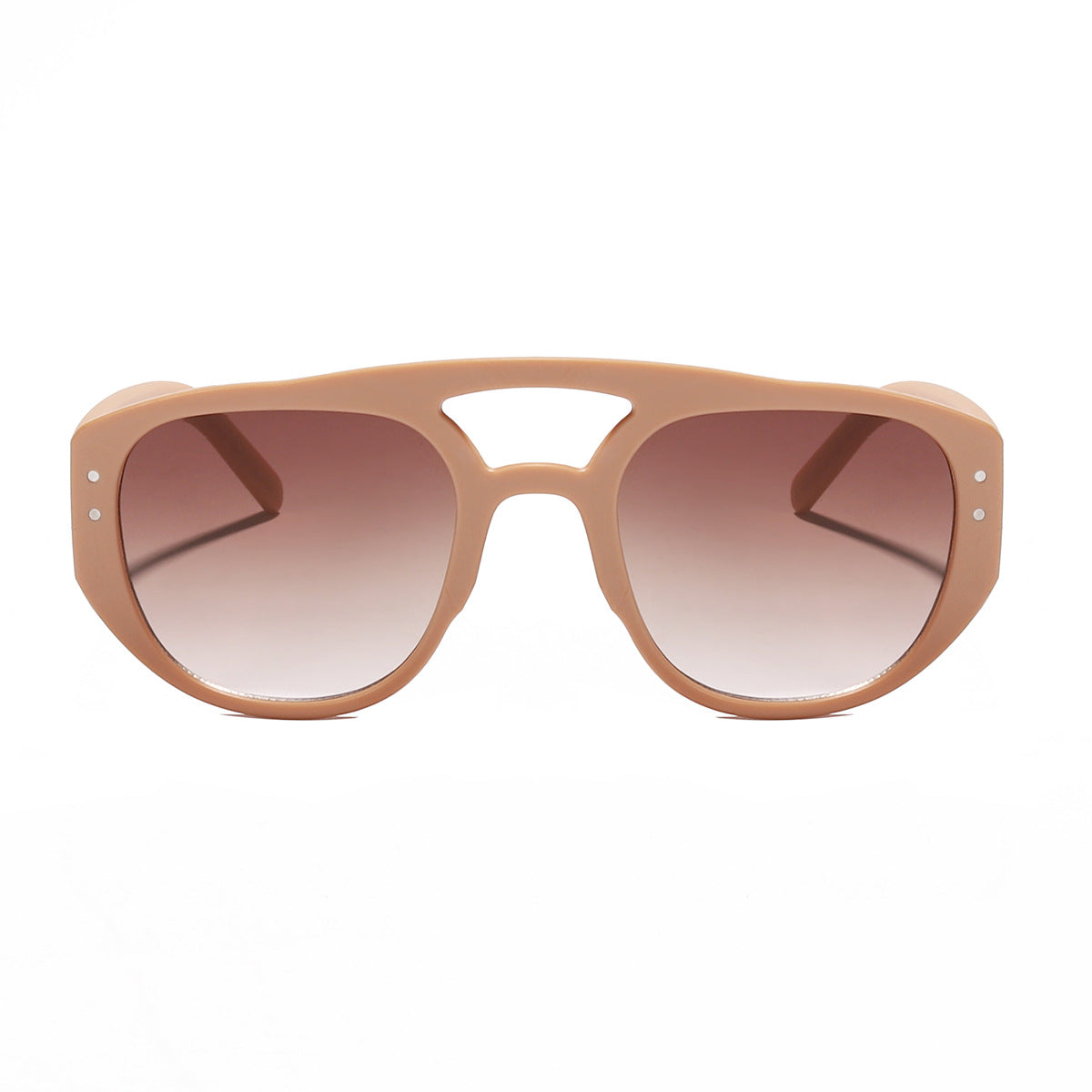 Damen oversized Sonnenbrille mit modernem, strukturiertem Rahmen Karnz