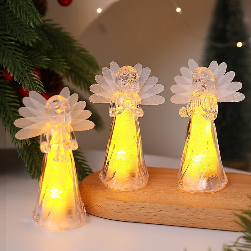 Dekorative LED Engel Figur Karnz