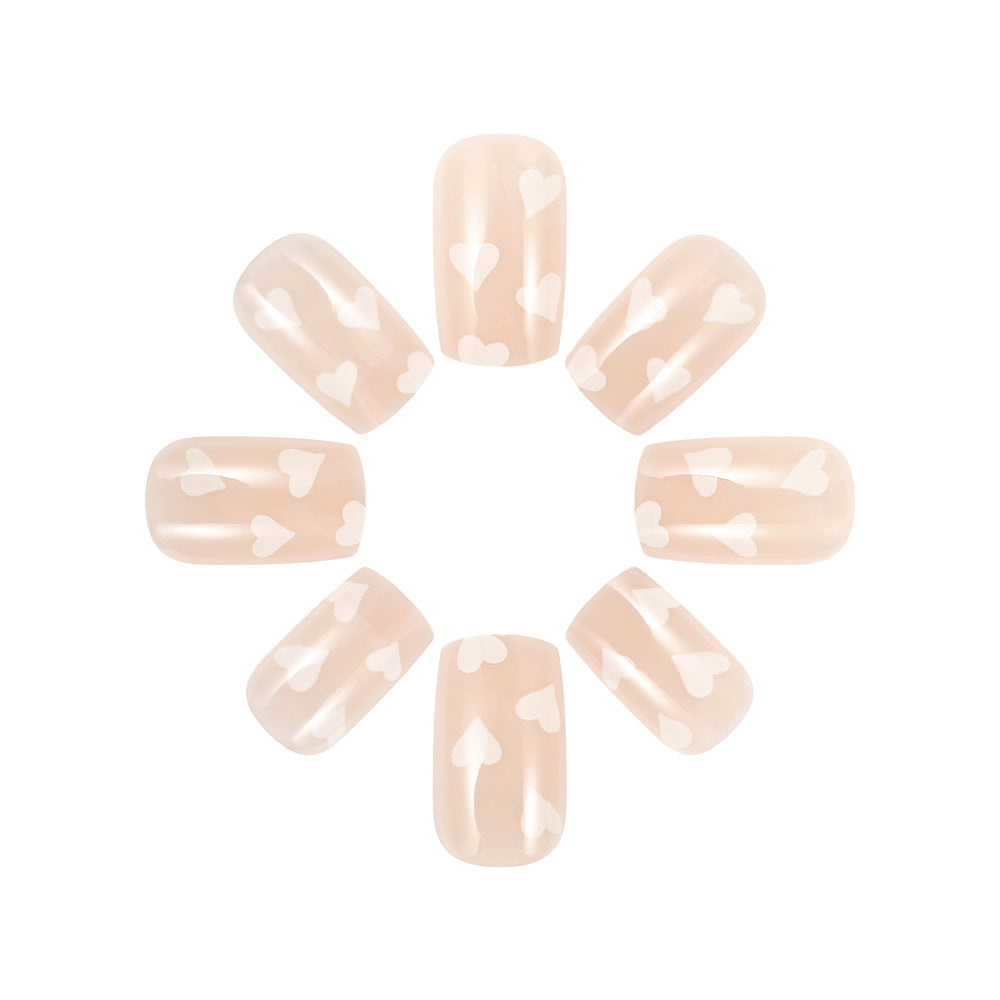 Herz-muster Nail Art Design Karnz
