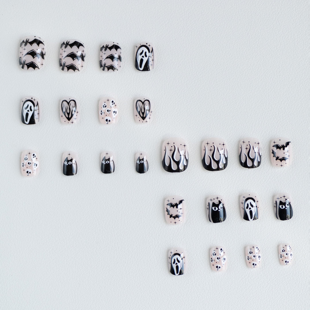 Halloween-Themen Nail Art Kit  1790958101