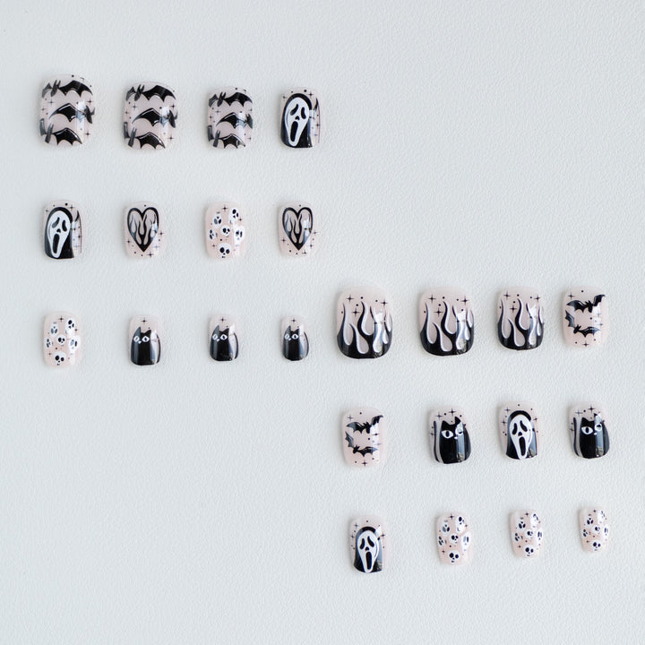 Halloween-Themen Nail Art Kit  1790958101