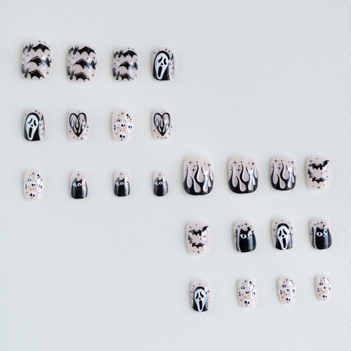 Halloween-Themen Nail Art Kit  1790958101