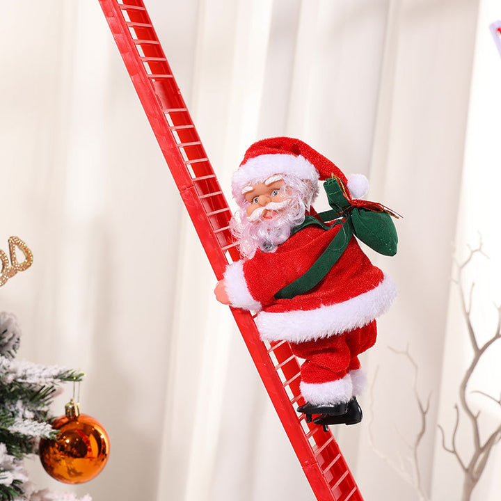 Kletterndes Weihnachtsmann-Figurinen-Karnz