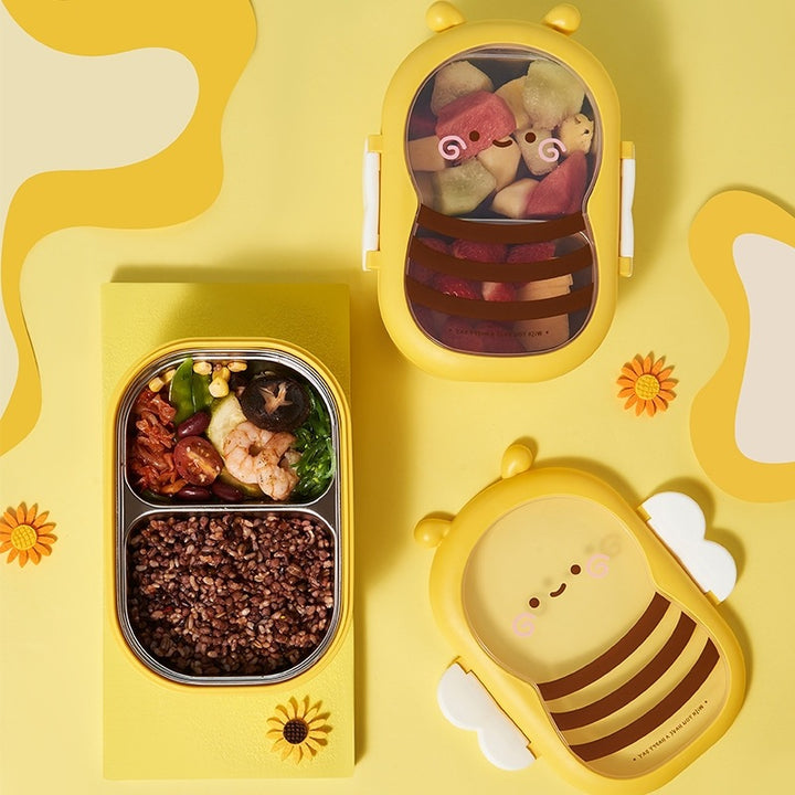 Süße Bienen-Themen Snack Aufbewahrungsbox
