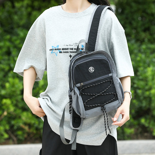Stylischer Multifunktionsrucksack mit Netzakzenten Karnz