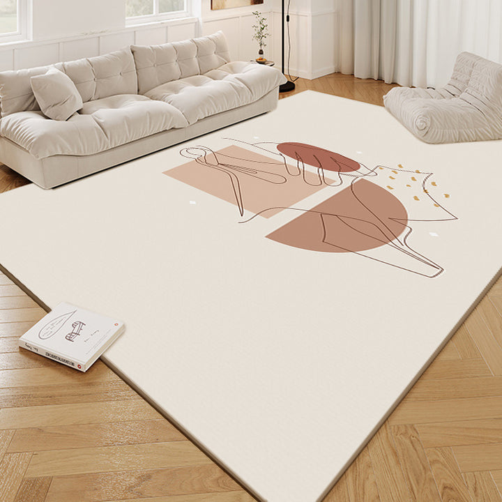 Abstractes Muster Teppich