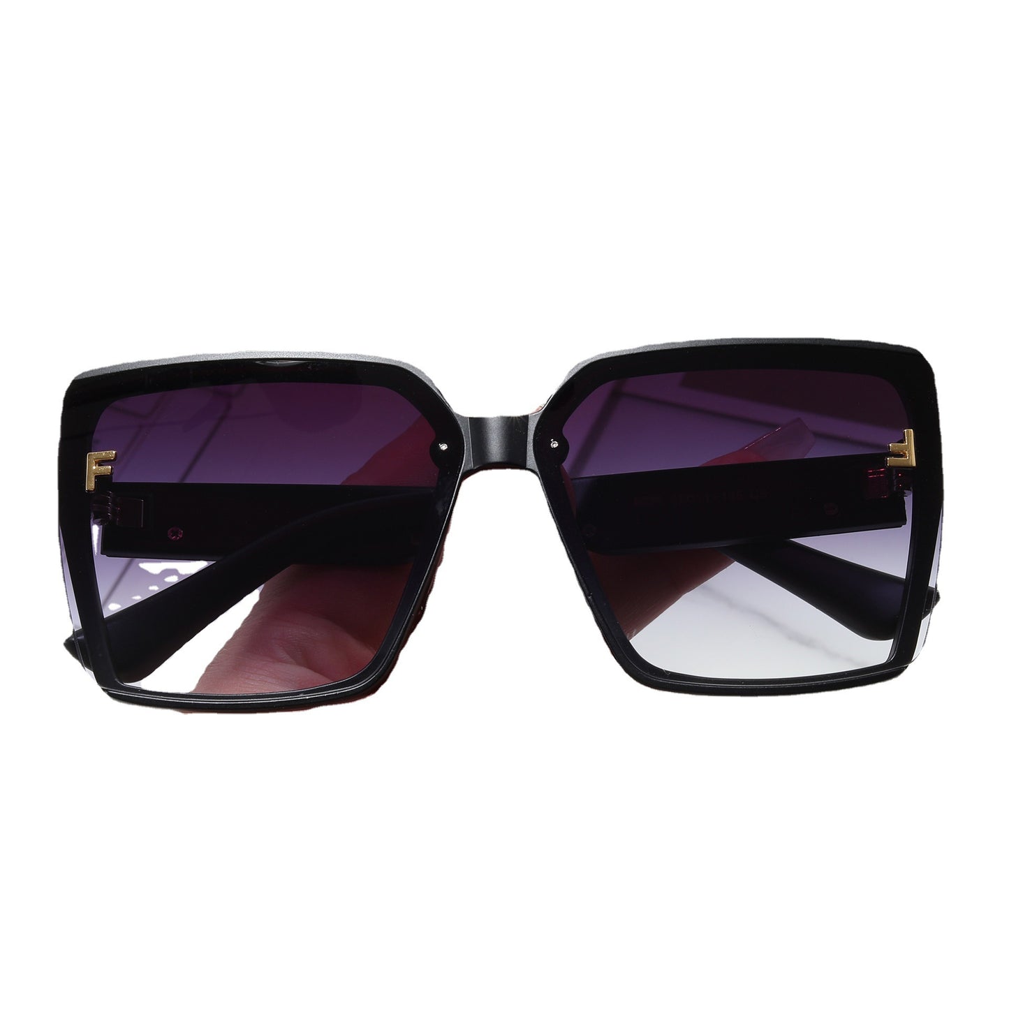 Damen moderne oversized Sonnenbrille Karnz