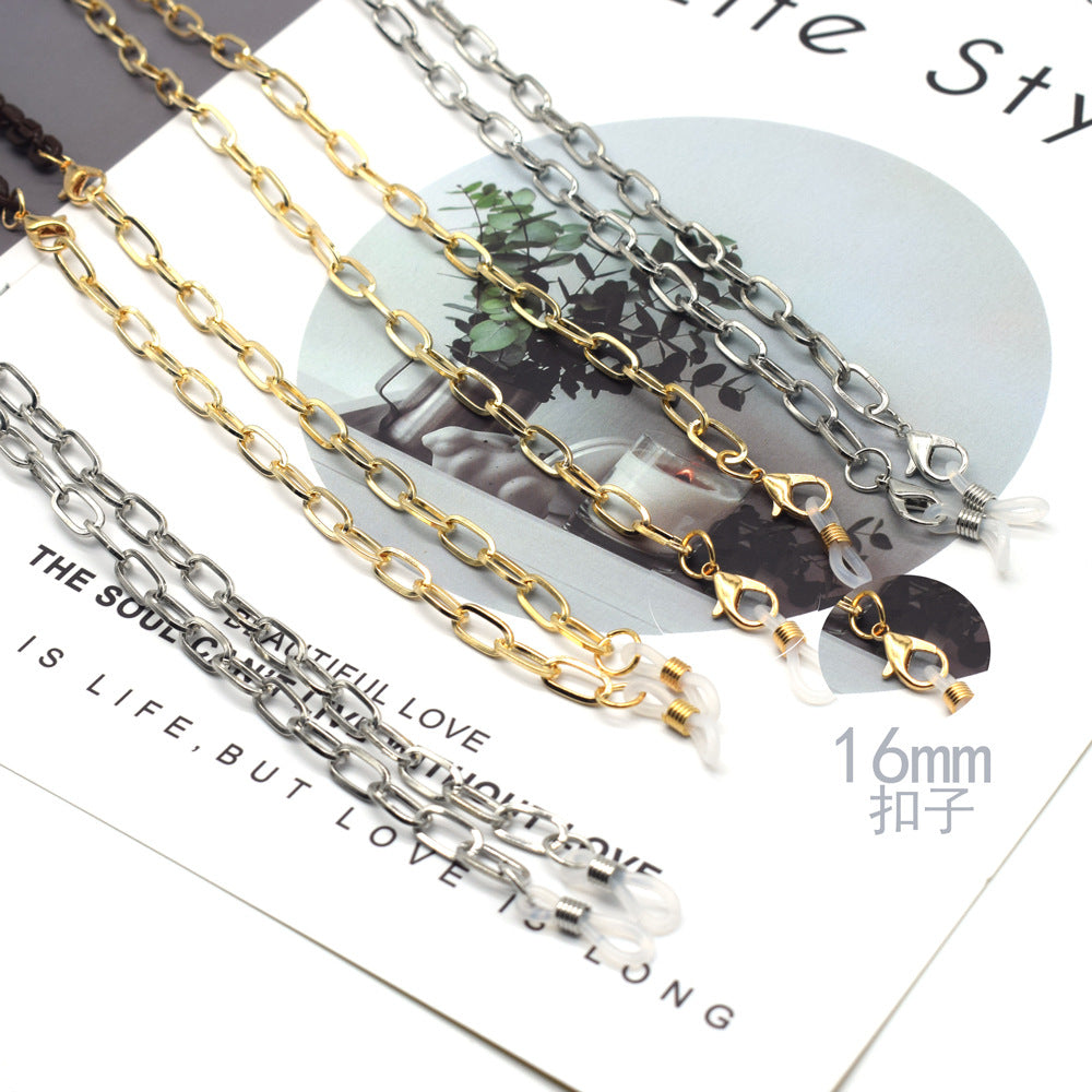 Stylische Link Brille Kette Karnz