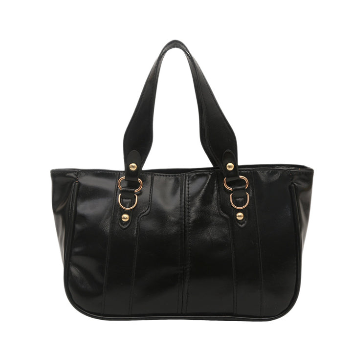 Elegante strukturierte Tote-Handtasche