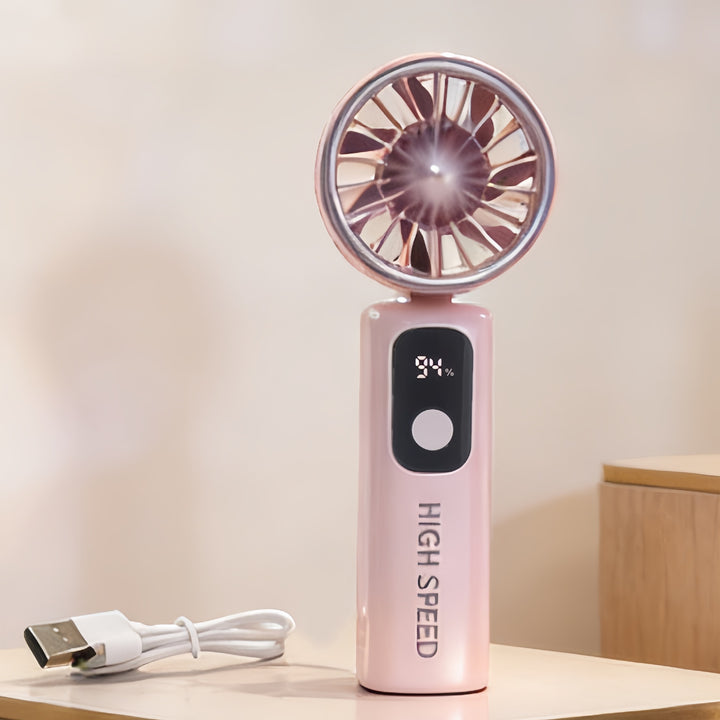 Damen Tragbarer Hochgeschwindigkeits-Handventilator Karnz