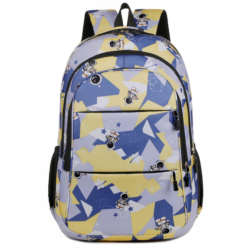 Modischer Schulrucksack mit Astronauten-Motiv Karnz