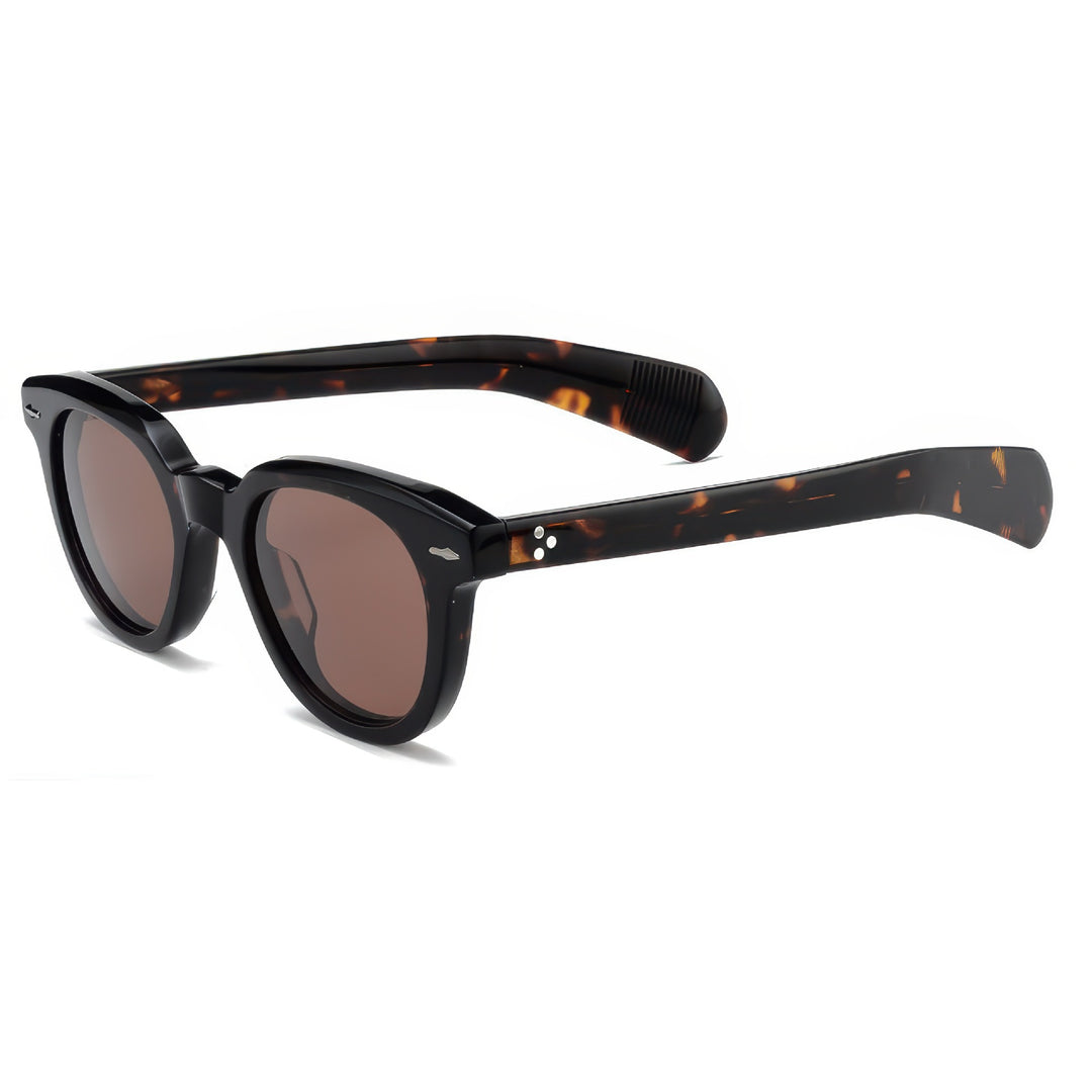 Damen Retro-inspirierte Sonnenbrille mit widerstandsfähigem Kunststoffrahmen und polarisierenden Gläsern Karnz