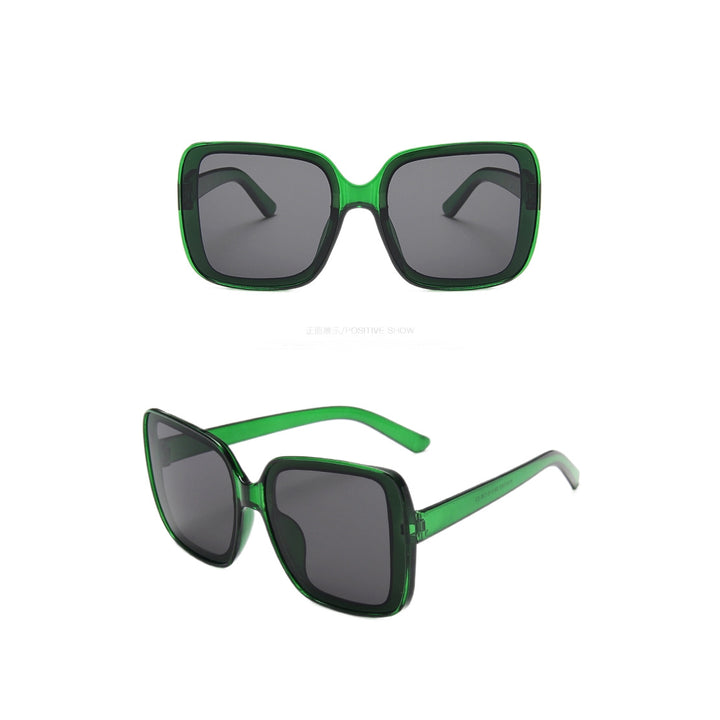 Modische Übergroße Quadratische Sonnenbrille Karnz 1787812276