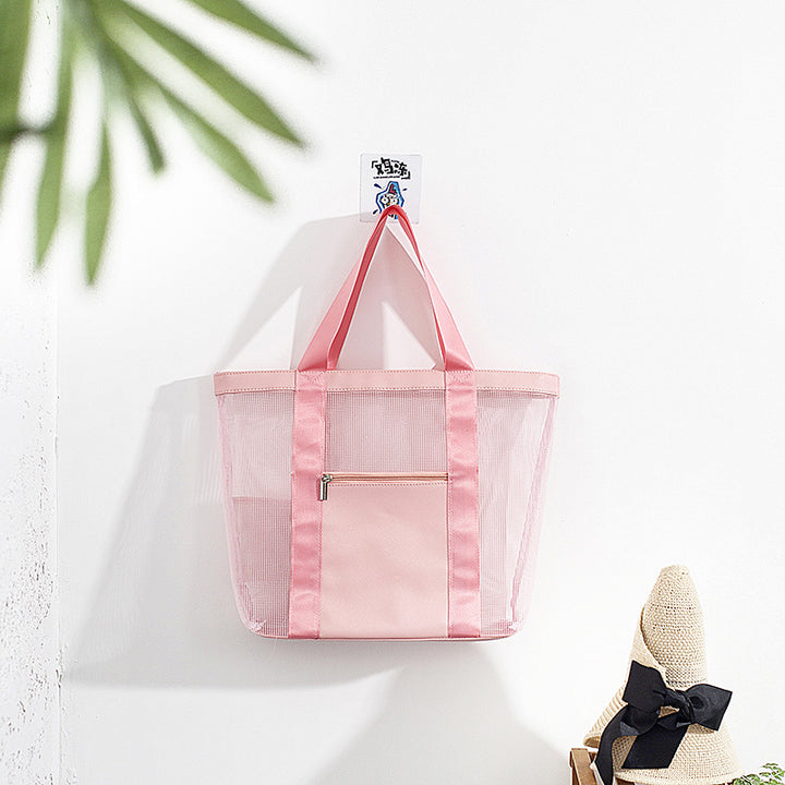 Vielseitige Mesh Strandtasche
