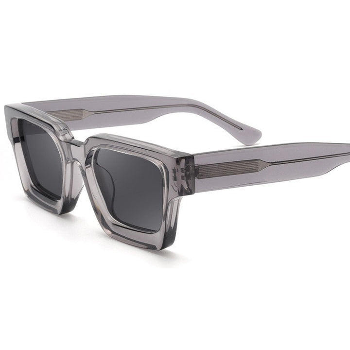 Damen Designer-Sonnenbrille mit auffälligem Rahmen und polarisierten Gläsern Karnz