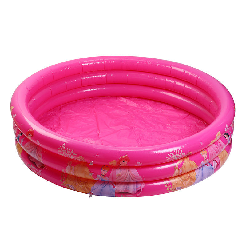 Kinder Planschbecken mit drei Ringen Karnz