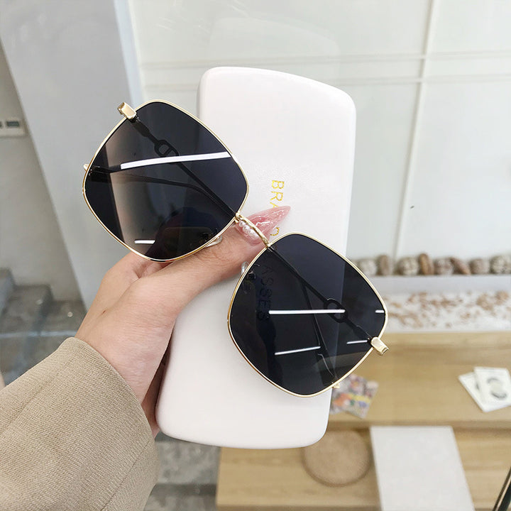Oversized quadratische Sonnenbrille Karnz
