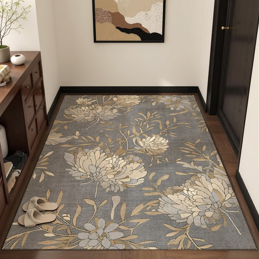 Eleganter floraler Teppich