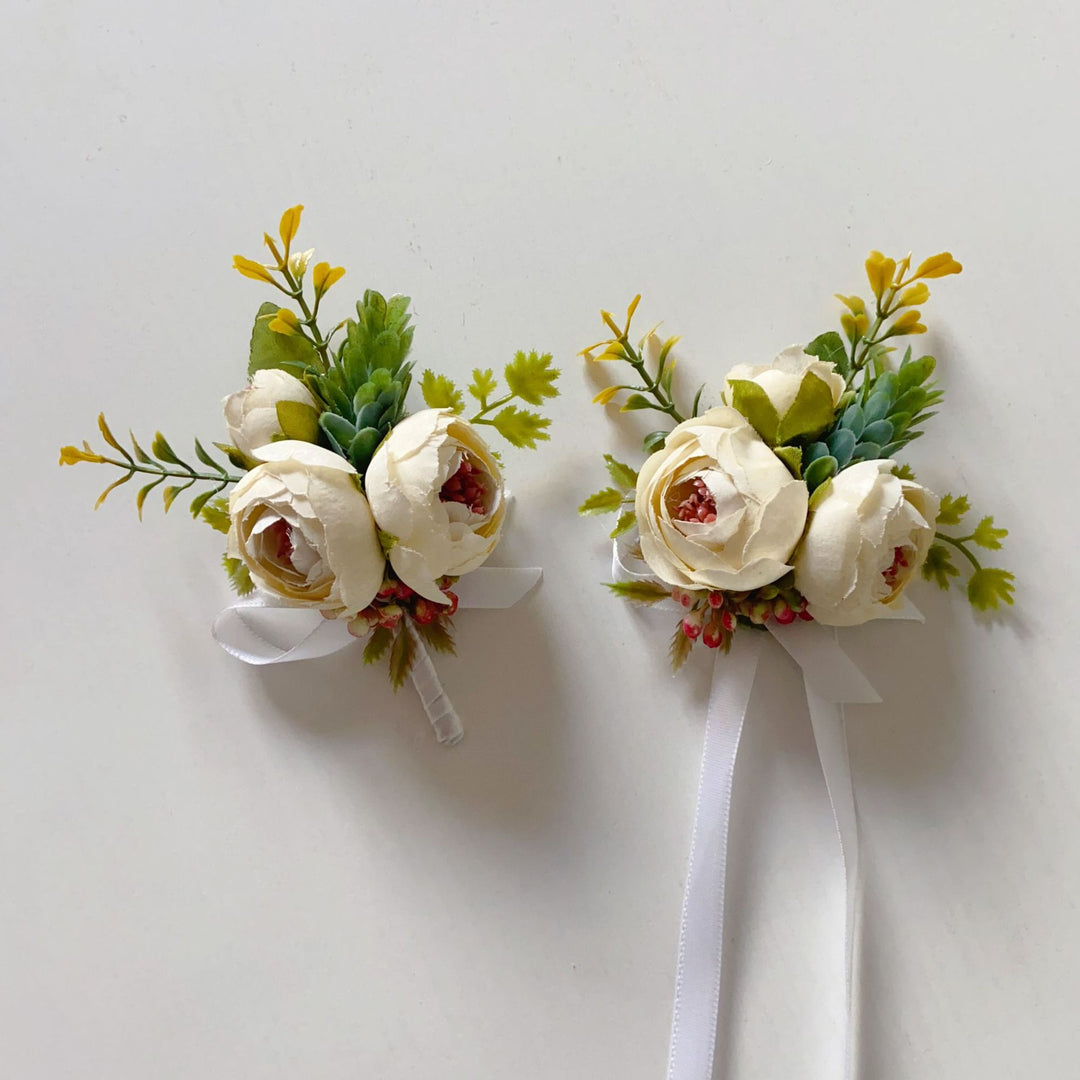 Elegante Blumen Prom Corsage