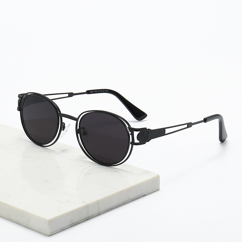 Damen Sonnenbrille mit modischem Metallrahmen und komfortablen Nasenpads Karnz