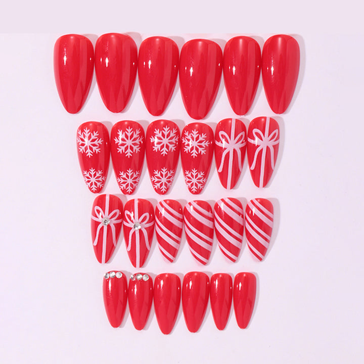Kreatives Nagelkunstset mit Weihnachtsmotiven Karnz