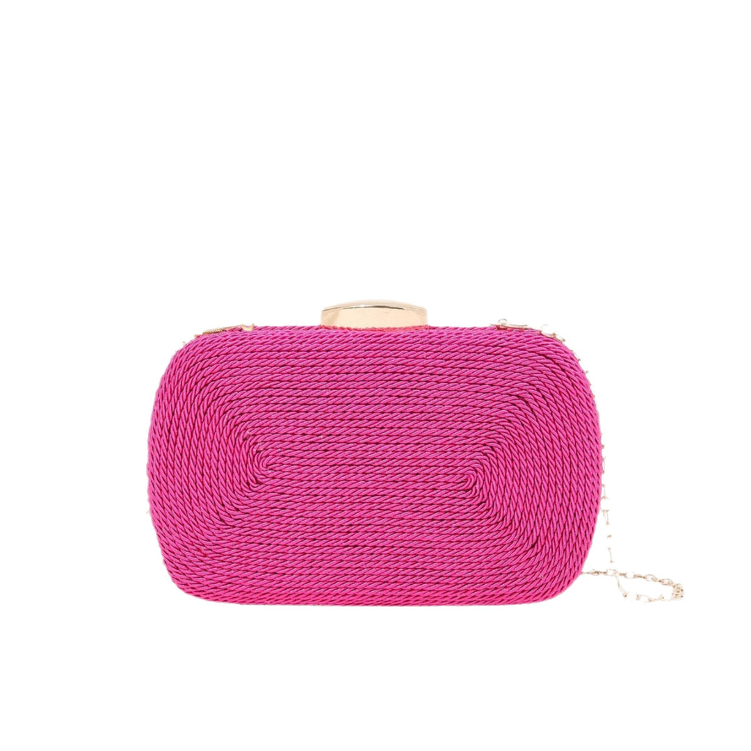 Seil-strukturiertes Abend-Clutch