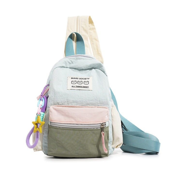 Farbblock Casual Rucksack Karnz