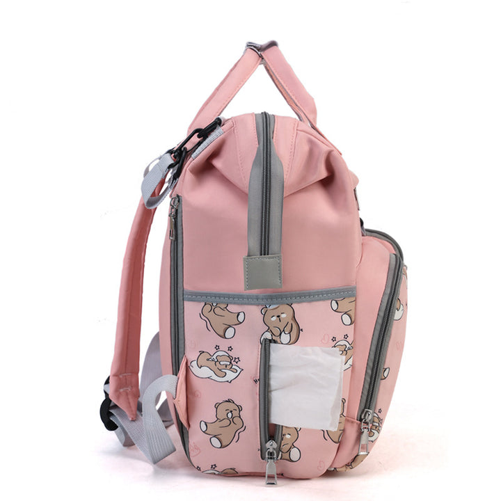 Verspielter Tierdruck-Rucksack Karnz