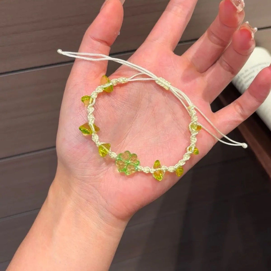 Handgemachte Blumen Charm Armband Karnz