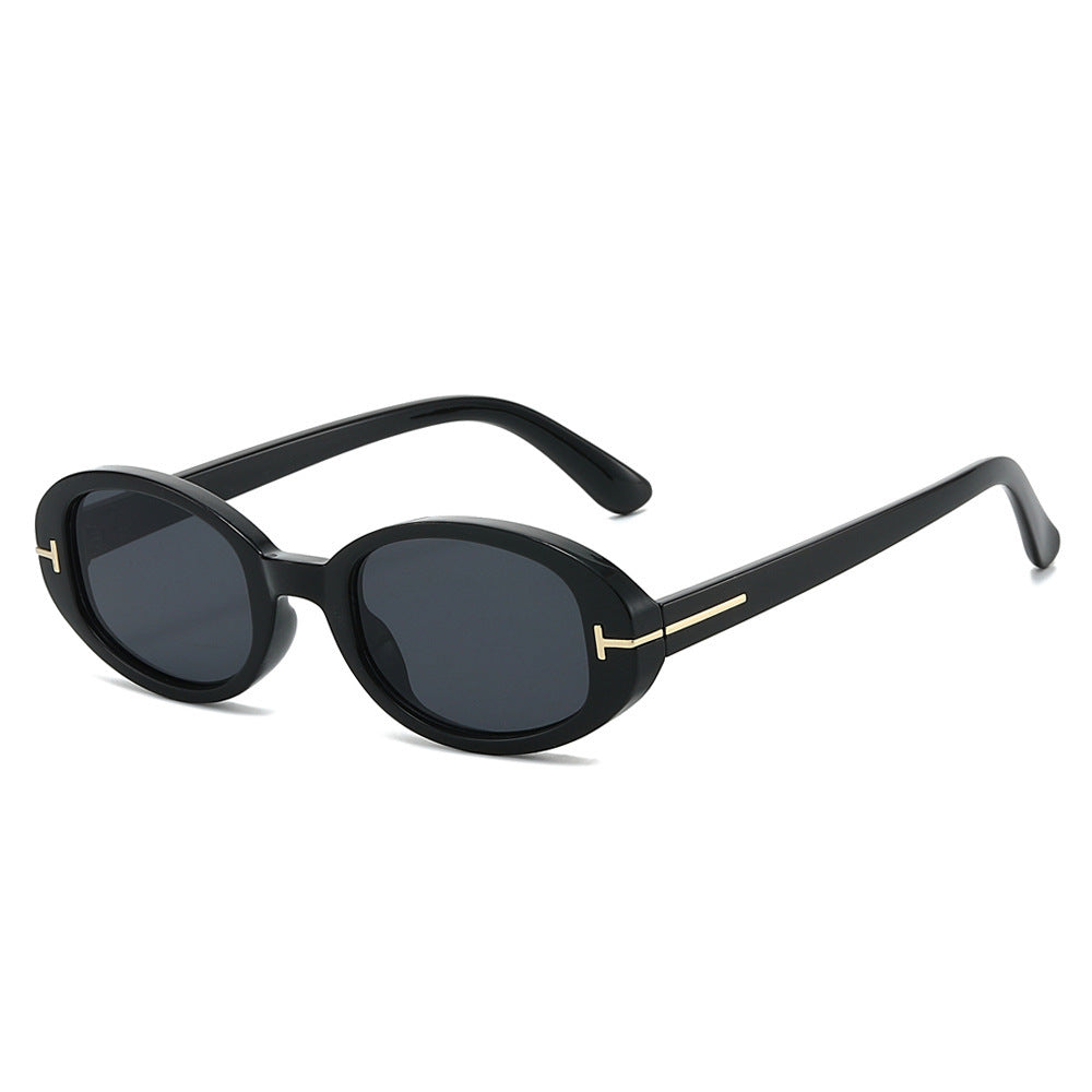 Elegante Übergroße Oval Sonnenbrille Karnz