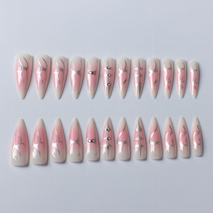 Künstlerisches Stiletto Nail Art Design Kit