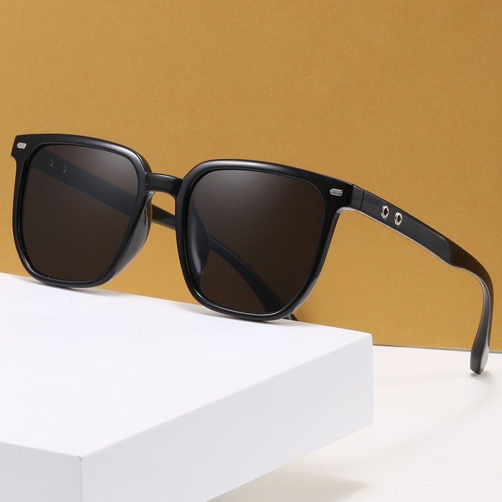 Damen modische Sonnenbrille im trendigen Schildpatt-Design Karnz