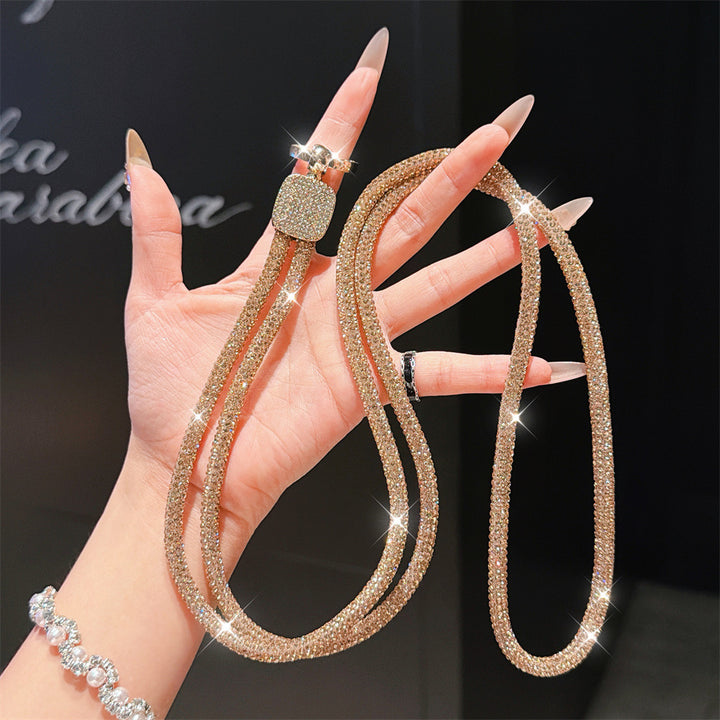 Rhinestone-besetzte Brillenband Karnz