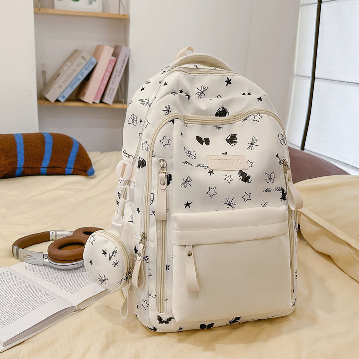 Trendiger Gemusterter Rucksack Karnz