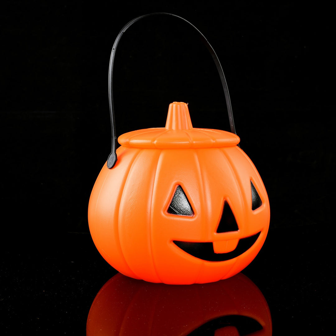 Halloween Kürbis Süßigkeiten Eimer Karnz