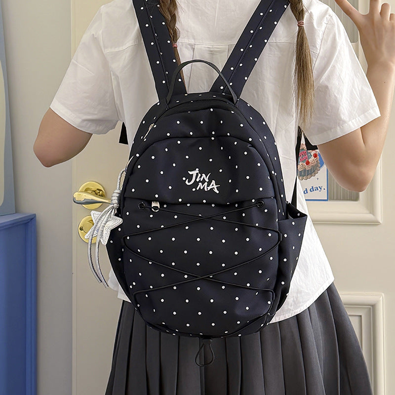 Polka Dot Freizeit Rucksack Karnz 1791205839