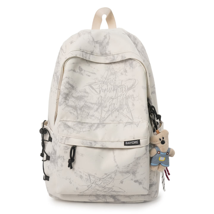 Künstlerischer marmorierter Rucksack